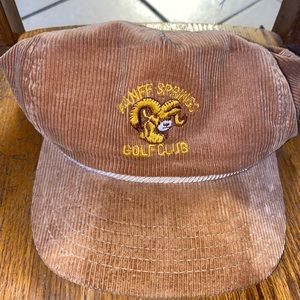 Vintage corduroy hat